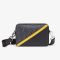 Fendi Compact Camera Case In FF Motif Fabric Black/Yellow