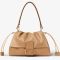 Fendi Large Mamma Baguette Bag In Nappa Leather Brown