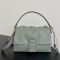 Fendi Large Mamma Baguette Bag In Nappa Leather Dark Green