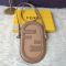 Fendi O'Lock Phone Pouch In Calfskin Grey