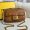Fendi Baguette Chain Midi Bag In FF Motif Nappa Leather Brown