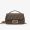 Fendi Baguette Chain Midi Bag In FF Motif Fabric Brown