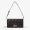 Fendi Baguette Wallet On Chain In FF Motif Nappa Leather Black