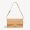 Fendi Baguette Wallet On Chain In FF Motif Nappa Leather Camel