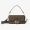 Fendi Baguette Bag In FF Motif Fabric and Calfskin Brown/Gold