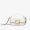 Fendi Baguette Phone Pouch In FF Motif Nappa Leather White