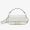 Fendi Baguette Bag In FF Motif Nappa Leather White