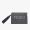 Fendi Clutch Pack In FENDI ROMA FF Motif Fabric Black