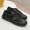 Fendi Domino Sneakers Unisex FF Detail Leather Black