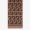 Fendi Scarf In In FF Motif Wool and Silk Brown