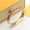 Fendi FF Ragid Bracelet In Metal with Enamel Gold/Red