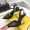 Fendi First Slingback Pumps Women Calf Leather with Sequins Black