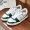 Fendi Match Compact Sneakers Unisex Leather White/Green