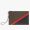 Fendi Medium Flat Clutch In FF Motif Fabric Brown/Red