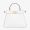 Fendi Medium Peekaboo Iseeu Bag In Calfskin White
