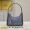Fendi Mini Fendessence Bag In FF Motif Denim Blue