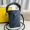 Fendi Mini Mon Tresor Bucket Bag with Woven Handle In FF Motif Canvas Blue