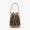 Fendi Mini Mon Tresor Bucket Bag In FF Motif Fabric Brown/Beige