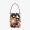 Fendi Mini Mon Tresor Bucket Bag In Multicolor FF Motif Canvas Black
