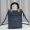 Fendi Mini Sunshine Shopper Bag In Python FENDI ROMA Motif Calfskin Navy Blue