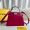 Fendi Petite Peekaboo ISeeu Bag In Nappa Leather Rose