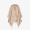 Fendi Poncho with Hood In FF Motif Cashmere Beige