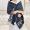 Fendi Scarf In FENDI ROMA and FF Motif Cashmere and Wool with Fringes Black