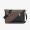 Fendi Slim Messenger Bag In FF Motif Fabric Brown