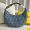 Fendi Small Fendigraphy Hobo Bag In FF Motif Denim Blue