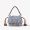 Fendi Small Mamma Baguette Bag In FF Motif Denim Blue/Brown