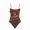 Fendi Swimsuit Women Fendi Roma Amor Motif Lycra Brown/Pink